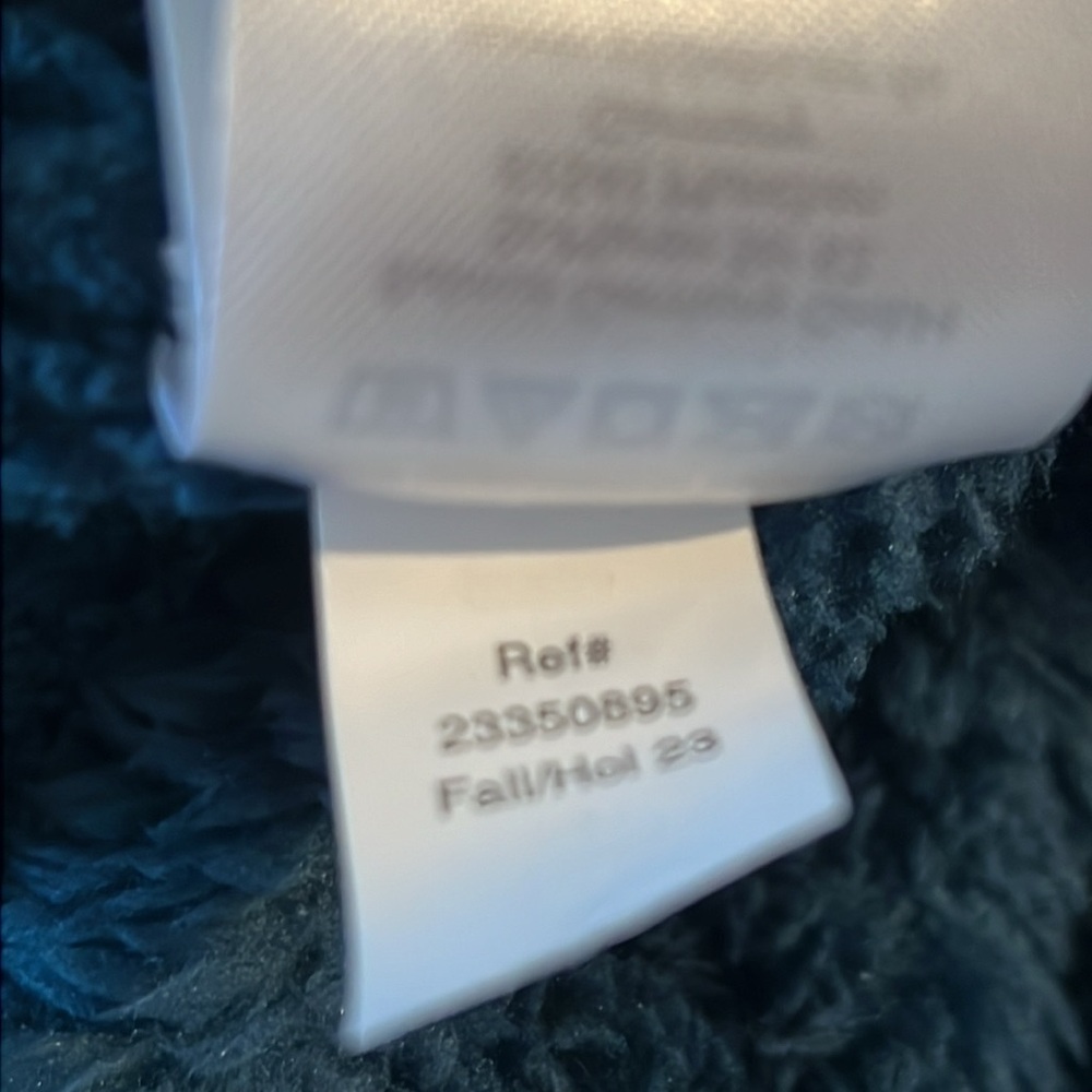 Eddie Bauer - Quest, women’s XL super plush and soft teal sweater, new w/o tags - Picture 13 of 16